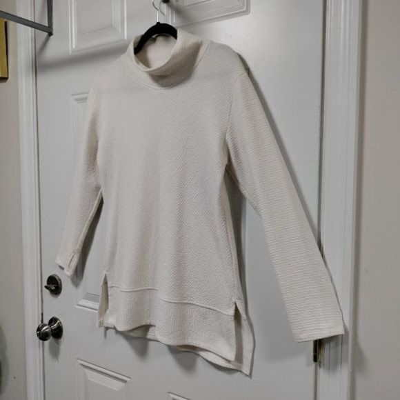 RBX Reebok Cowlneck Textured Long Sleeve Thumbhole M - Picture 2 of 6